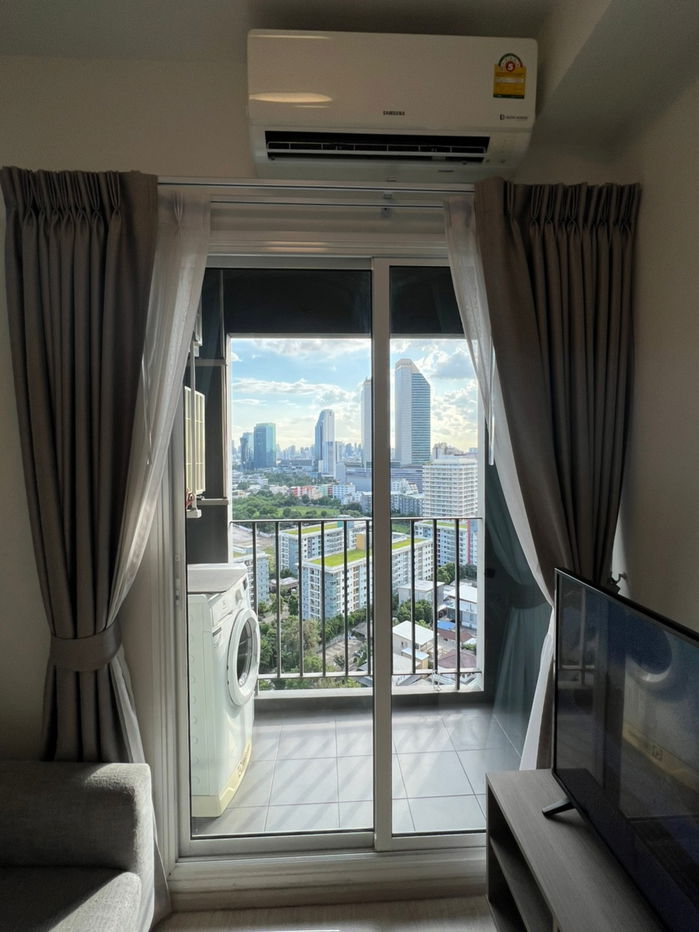 รูป Chapter one Eco Huaikwang - 1นอน ชั้นสูง พิเศษเพียง 13,000 ห้องมุม พร้อมเข้าอยู่ มกรา69 - รูปที่ 3/9