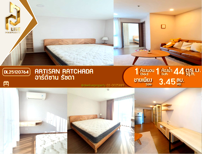 Condos for sale : DL25120764 Condo for sale, Artisan Ratchada near MRT ศูนย์วัฒนธรรม, ready to move in, call urgently 0656133286 LineID @534wlwof