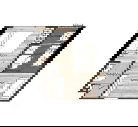 รูป PM000679✨Flash Deal ✨The Line Jatujak - Mochit ( 1Bed 1Bath 27SQM.) พร้อมอยู่ ! เพียง 17,000 บาทต่อเดือน Tel.0981315848 @propmatch - รูปที่ 6/7