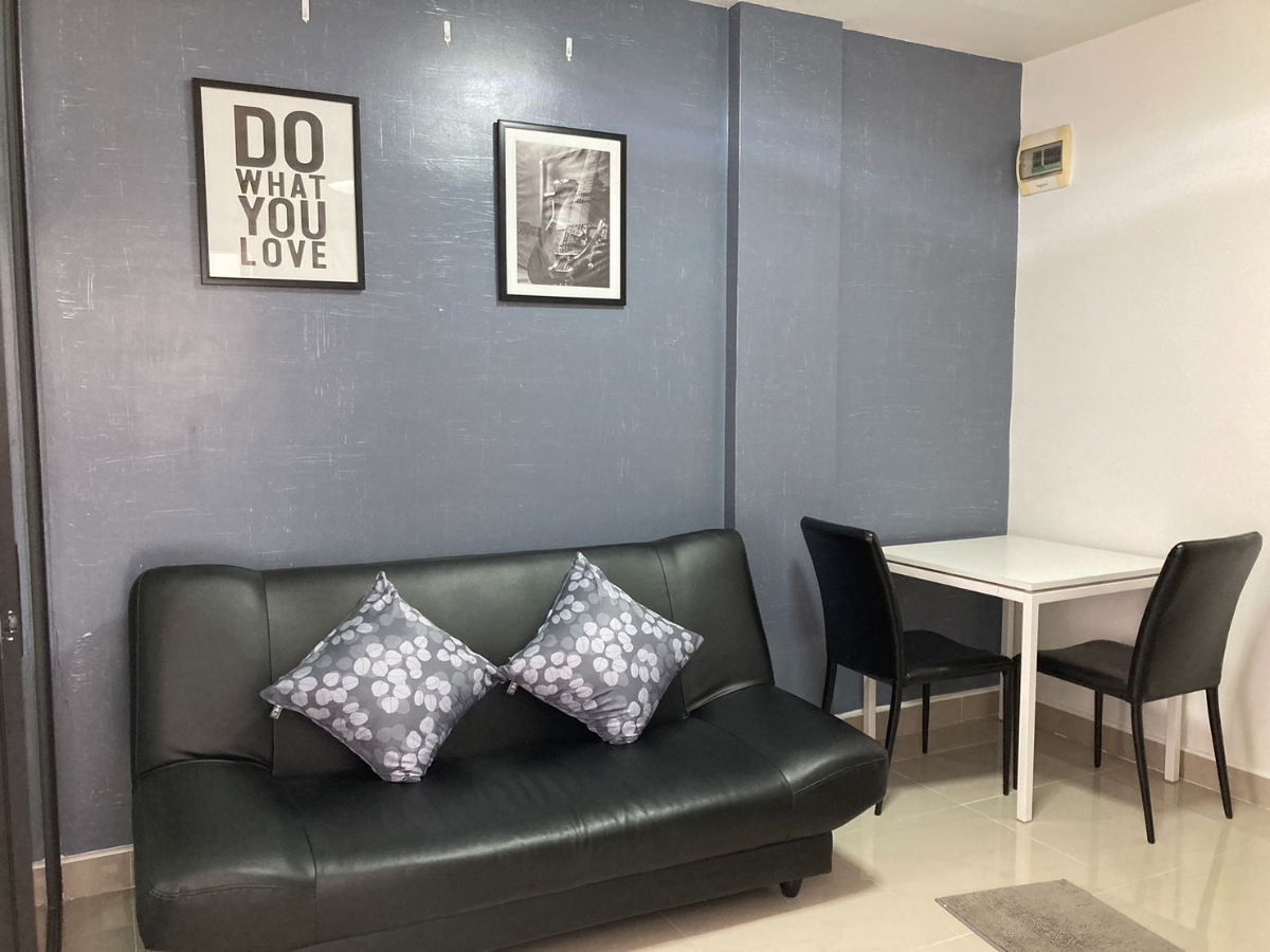 รูป ให้เช่าคอนโดเดอะคิทท์ คลองหลวง เฟอร์ครบ  👍 มีเครื่องซักผ้า👍 เจ้าของปล่อยเช่าเอง - รูปที่ 1/6