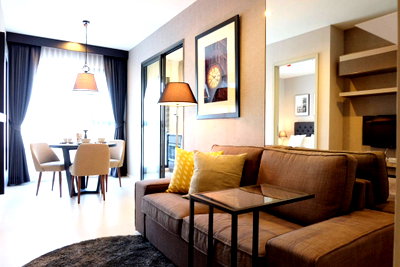 คอนโดให้เช่า : ให้ เช่าคอนโดห้องชุด Rhythm Sumkhumvit 36-38 | 34 ตร.ม 1 นอน 1 น้ำ ชั้น 10 พร้อมเฟอร์ ใกล้ BTS ทองหล่อ