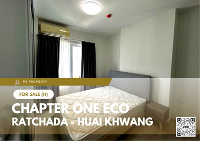 Condos for sale : Urgent Sale 🔥 Chapter One Eco Ratchada - Huai Khwang 🔥 Convenient location, near MRT Huai Khwang.