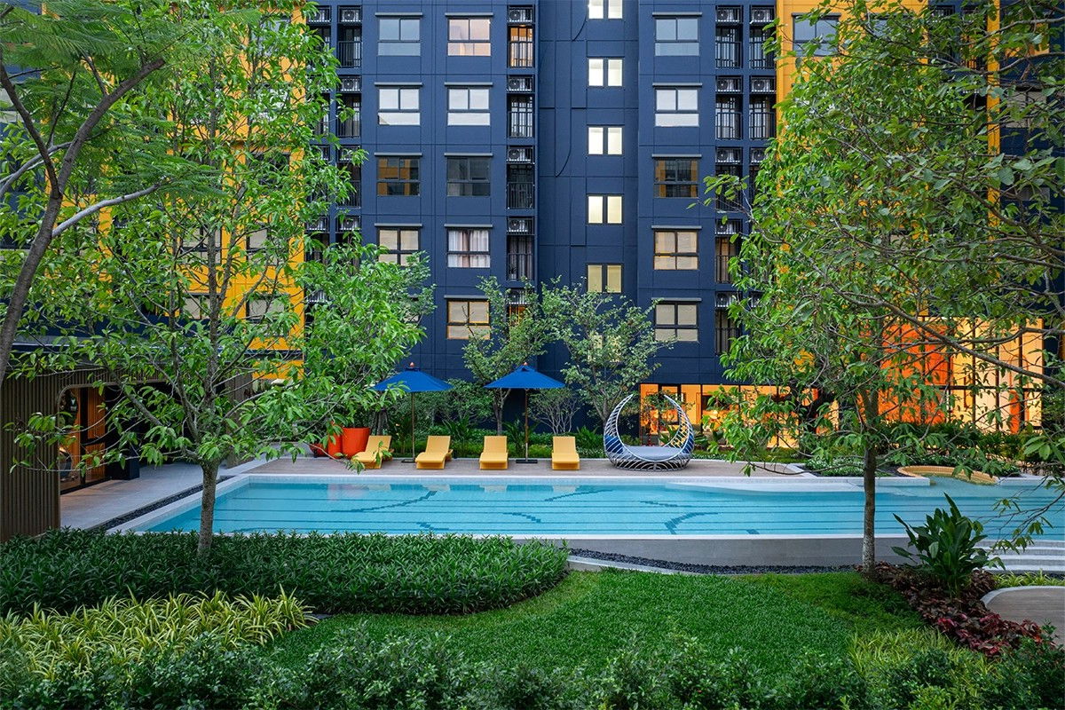 รูป ปล่อยเช่า Dcondo Shine Rangsit ฟังก์ชั่นครบ ตรงข้าม ม.ธรรมศาสตร์ ชั้น 5 ขนาด 26ตร.ม. วิวสระว่ายน้ำเต็มตา สวยสงบ - รูปที่ 17/21