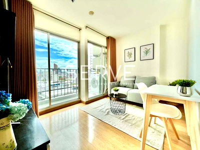 เช่าคอนโด BTS สะพานควาย : 🔥ห้อง1นอน แต่งสวย วิวดีมาก เฟอรจัดเต็ม พร้อมหิ้วกระเป๋าเข้าอยู่ คอนโดทำเลดีมาก ใกล้ BTS หมอชิต @  U Delight @ Jatujak Station 