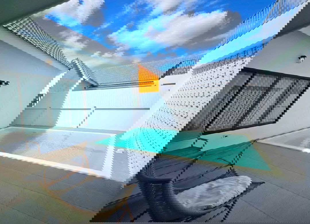 รูป  ให้เช่า Pool Villa โซนหางดง บ้านใหม่ พื้นที่ 300 ตรม. เฟอร์สวย พร้อมอยู่  - รูปที่ 5/14