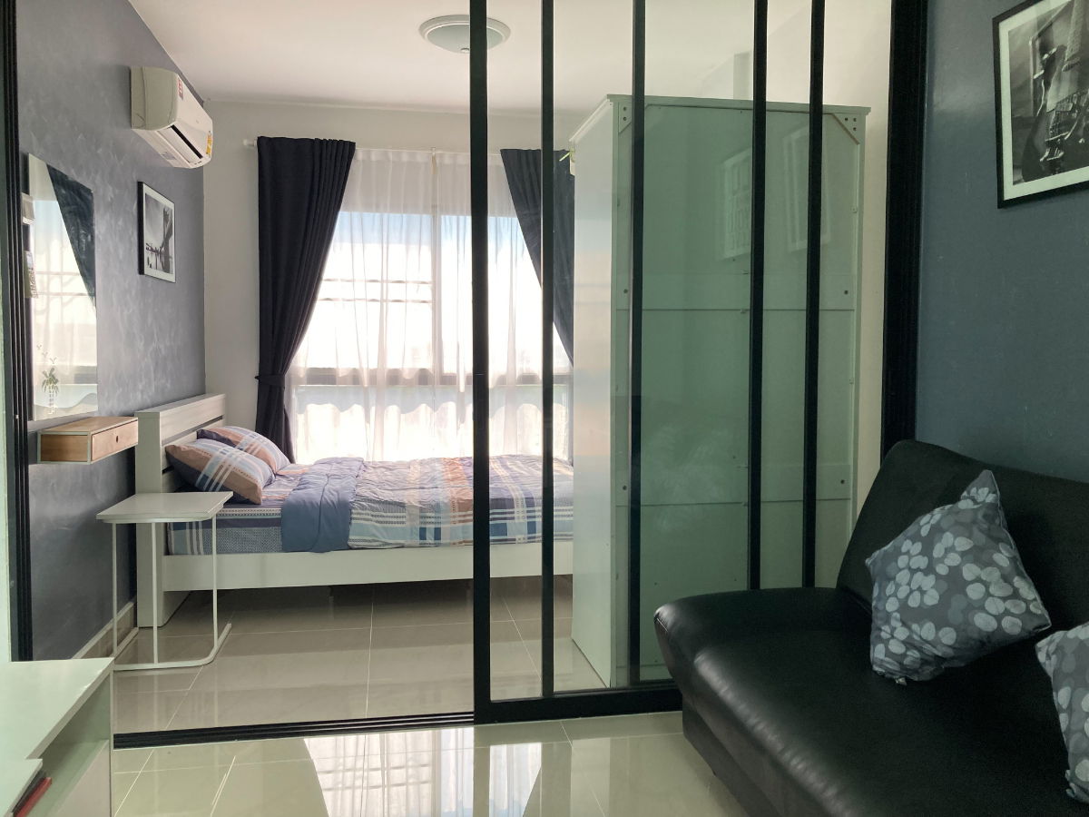 รูป ให้เช่าคอนโดเดอะคิทท์ คลองหลวง เฟอร์ครบ  👍 มีเครื่องซักผ้า👍 เจ้าของปล่อยเช่าเอง - รูปที่ 3/6