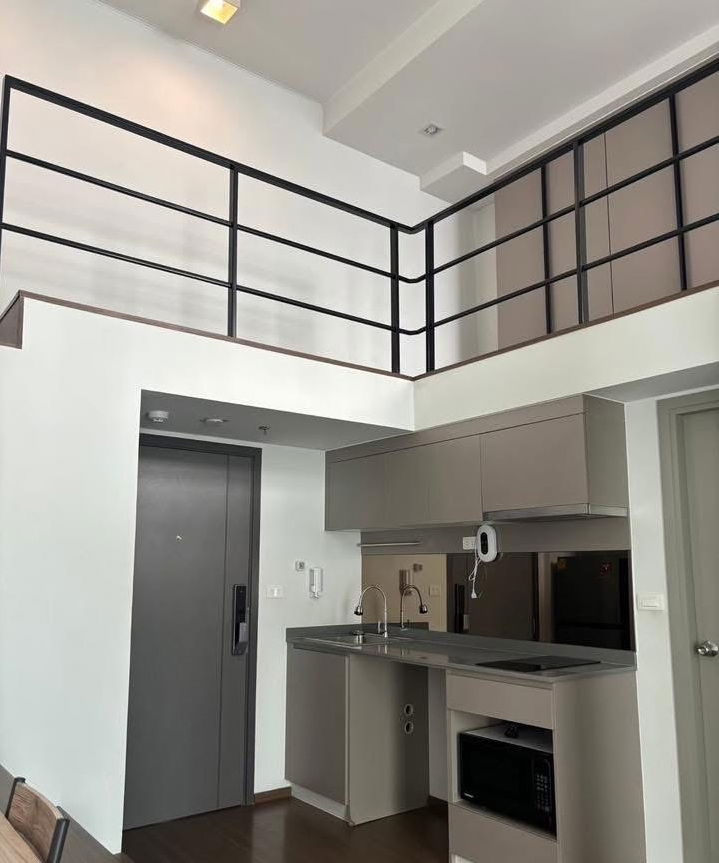 รูป ให้เช่าห้อง Duplex 2 นอน! ไอดีโอ นิว พระราม 9 ตัดใหม่ (Ideo New Rama 9) ชั้น 21 เพดานสูง โปร่งสบาย ใกล้ MRT รามคำแหง 12 (PFD-07709) - รูปที่ 11/13