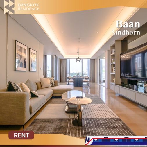 Baan Sindhorn 💎 Stunning Unit with Limited Available 💎 Near BTS Ratchadamri & Lumpini Park