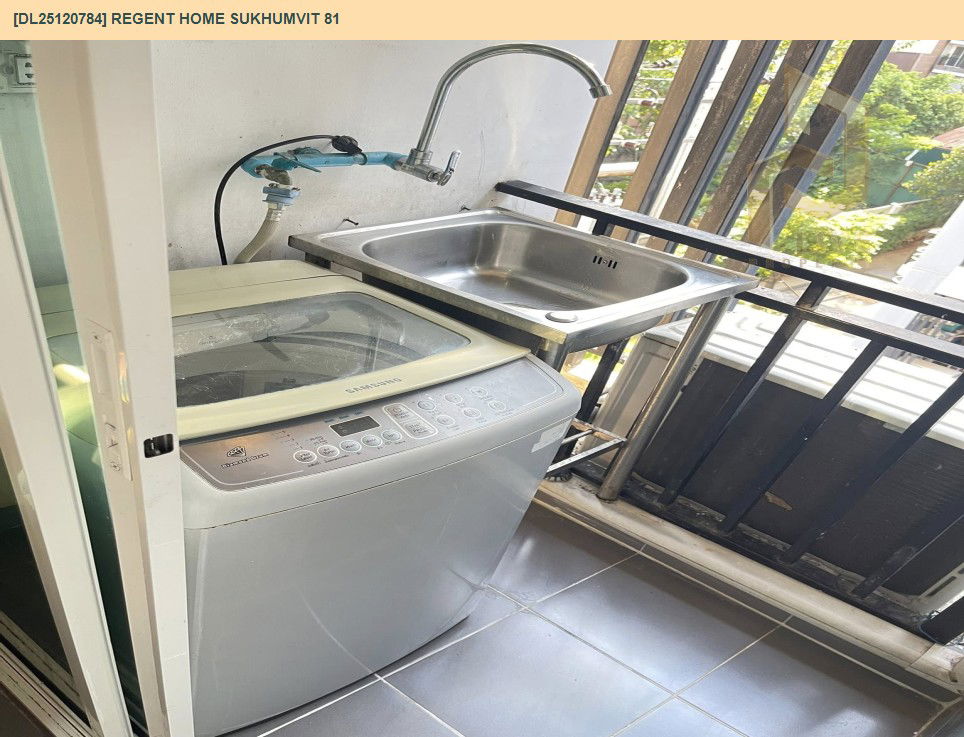 รูป DL25120784 ให้เช่าคอนโด รีเจ้นท์ โฮม สุขุมวิท 81 (Regent Home Sukhumvit 81) ใกล้ BTS อ่อนนุช พร้อมเข้าอยู่ โทรด่วน 0842740999 LineID @523dslwi - รูปที่ 10/13
