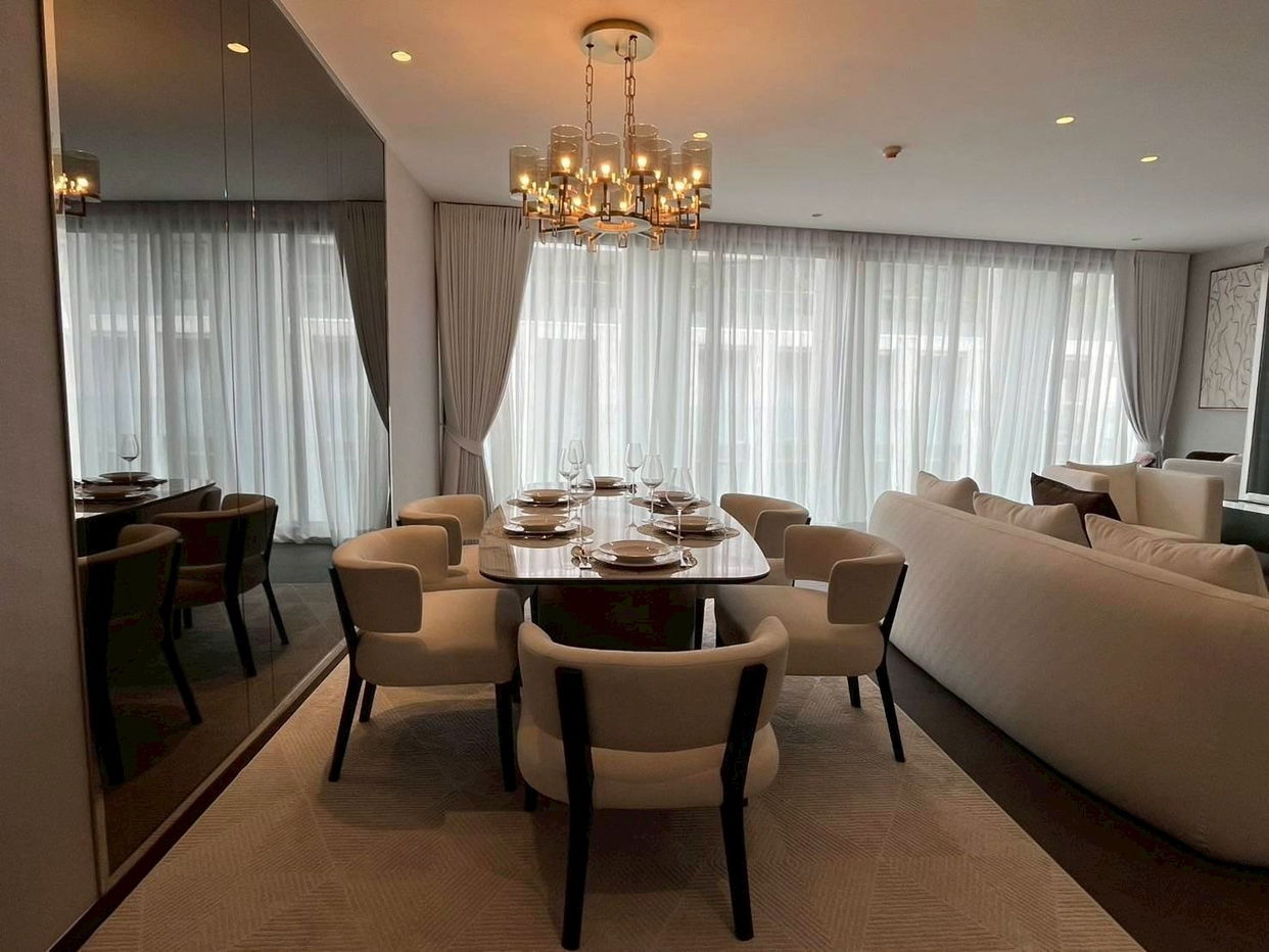 รูป LTH13841 – Condo for Rent | La Citta Delre Thonglor 16 | 147 sqm | 2+1 Beds 3 Baths | Near BTS Thonglor | 150K/Month | คอนโดให้เช่า ลาซิตต้า เดลเร ทองหล่อ 16 - รูปที่ 2/10