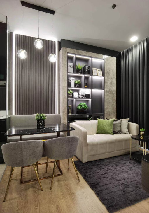 รูป 📌ให้เช่า Noble Around Ari ห้องตกแต่งใหม่  1ห้องนอน 1ห้องนอน ✅BTS อารีย์  - รูปที่ 7/8