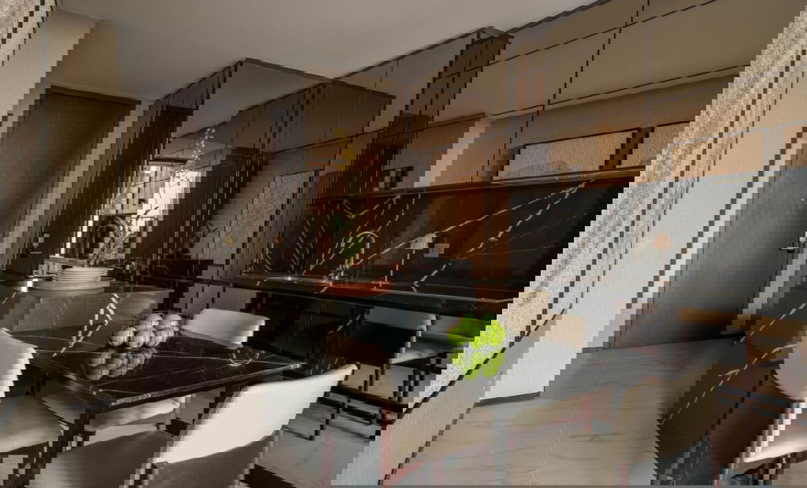 รูป  📌✅ให้เช่า คอนโด The ESSE Sukhumvit 36 -1ห้องนอน 1 ห้องน้ำ  | 0 m to BTS Thonglor — 10 units Designer-finished, fully  - รูปที่ 6/7