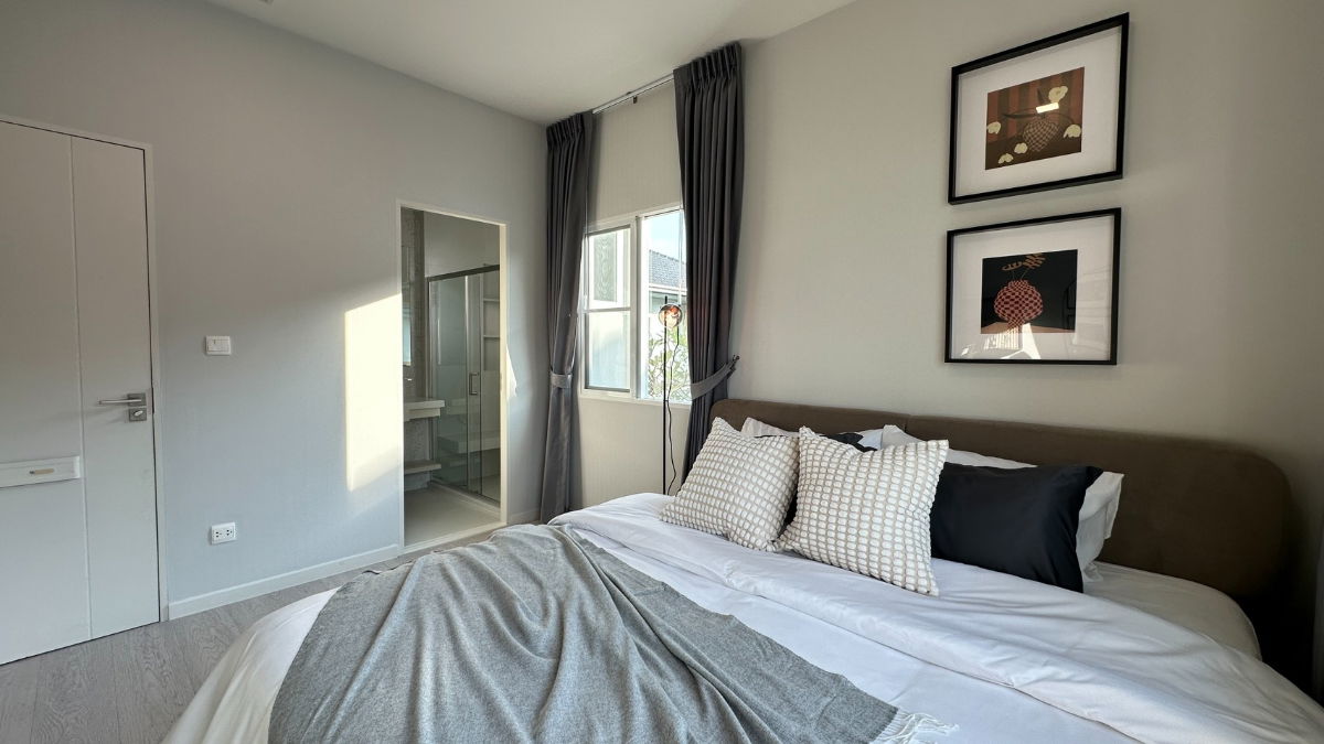 รูป บ้านเดี่ยวให้เช่า เพิ่งตกแต่งเสร็จ โครงการ มัณฑนา บางนา-วงแหวน - รูปที่ 32/36