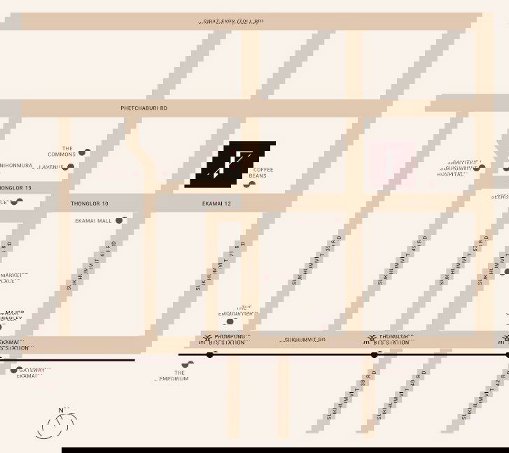 รูป RS4354 ให้เช่า The Fine Bangkok Thonglor–Ekamai ใกล้ BTS ทองหล่อ - รูปที่ 11/16