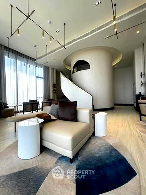 Condos for rent Silom Commercial College : 2-BR Condo at Chapter Charoennakhorn - Riverside near BTS Krung Thon Buri (ID 2356213)