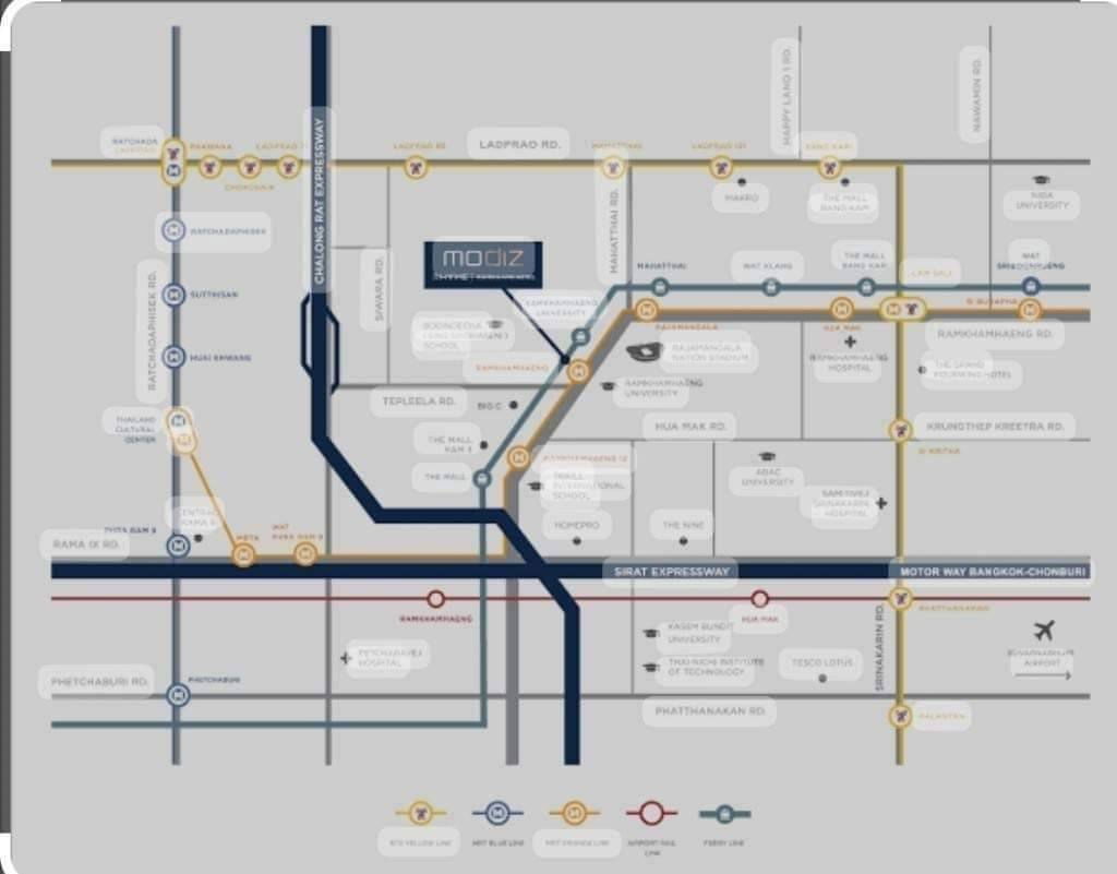 รูป 🏢 ให้เช่าคอนโด : Modiz Rhyme Ramkhamhaeng (โมดิซ ไรห์ม รามคำแหง)   รหัสทรัพย์  | 📌LNP-C4484  - รูปที่ 25/26