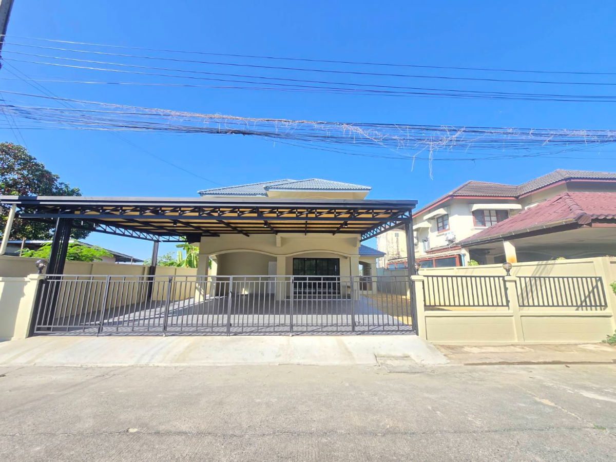 รูป ้บ้านเดี่ยวนิมิตใหม่40 โฮม5 หมู่บ้านเคซี.การ์เด้นโฮม บ้านรีโนเวทใหม่ทั้งหลัง แถมฟรีเฟอร์นิเจอร์ พื้นที่กว้างมากทำเลดี - รูปที่ 2/44