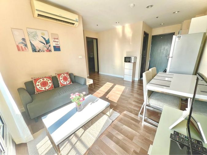 For rent 2 bedroom 15th Fl, Diamond Sukhumvit, close to BTS Onnut 