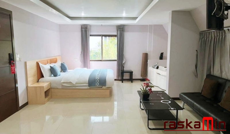 รูป KT0075📲LineID @556ryccg🌅โรงแรมเขาพระตำหนัก🛏️24ห้องพัก🏊สระว่ายน้ำ🍻บาร์🚗ที่จอดรถ ใกล้7-11และ🏖️หาดยินยอม - รูปที่ 4/9