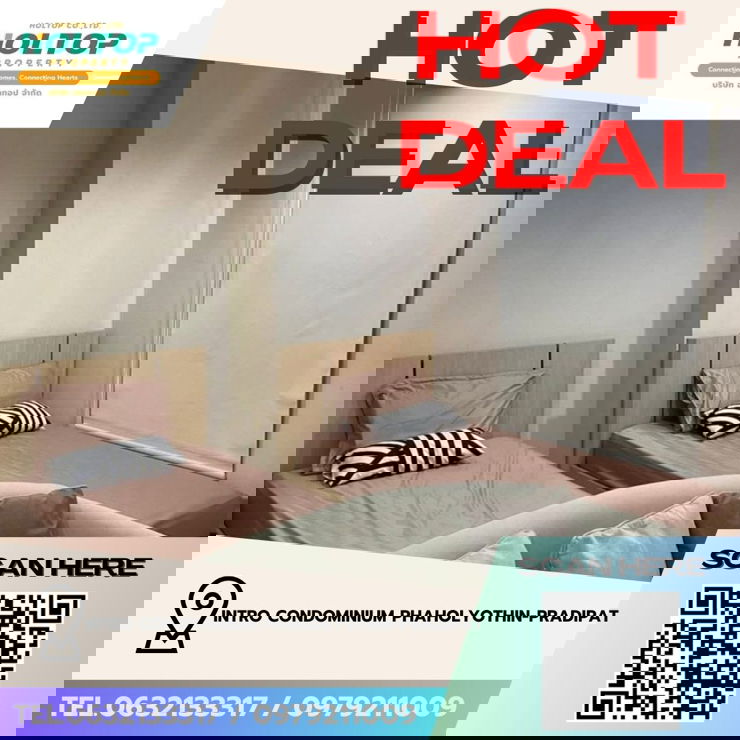 รูป #Z3839💥 241268 🔥ให้เช่าคอนโด Intro condominium Phaholyothin-Pradipat  - รูปที่ 1/7
