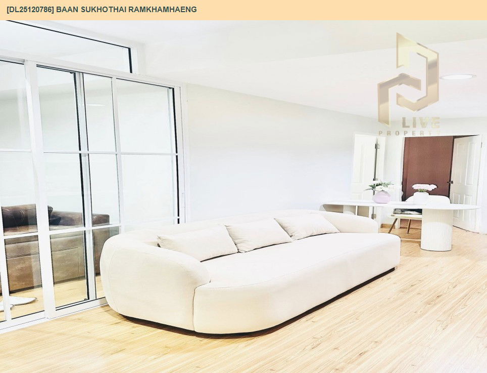 รูป DL25120786 ขายคอนโด บ้าน สุโขทัย รามคำแหง (Baan Sukhothai Ramkhamhaeng) ใกล้ - พร้อมเข้าอยู่ โทรด่วน 0842740999 LineID @523dslwi - รูปที่ 9/15