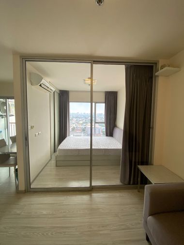 P1161 Condo for rent Aspire Rattanathibet2, 2 air conditioners, complete electrical appliances + Digital Door Lock, ready to move in.