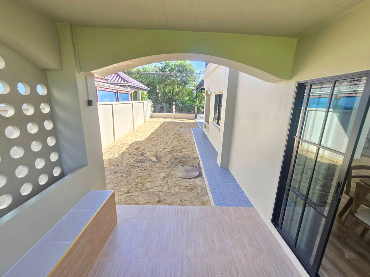 รูป ้บ้านเดี่ยวนิมิตใหม่40 โฮม5 หมู่บ้านเคซี.การ์เด้นโฮม บ้านรีโนเวทใหม่ทั้งหลัง แถมฟรีเฟอร์นิเจอร์ พื้นที่กว้างมากทำเลดี - รูปที่ 26/44