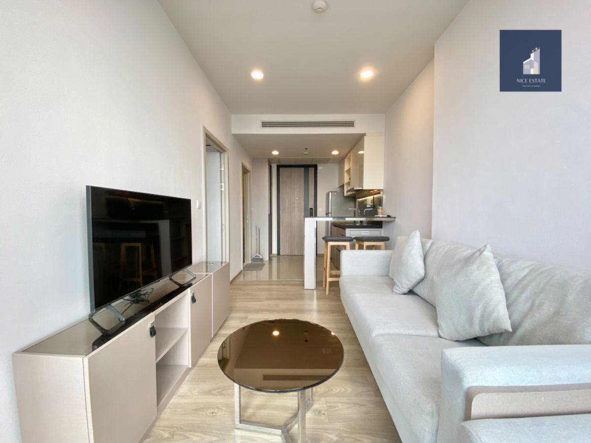 รูป Oka Haus Sukhumvit 36 📍BTS Thonglor 1Bed 1Bath high floor take river view Auspicious room number - รูปที่ 2/7