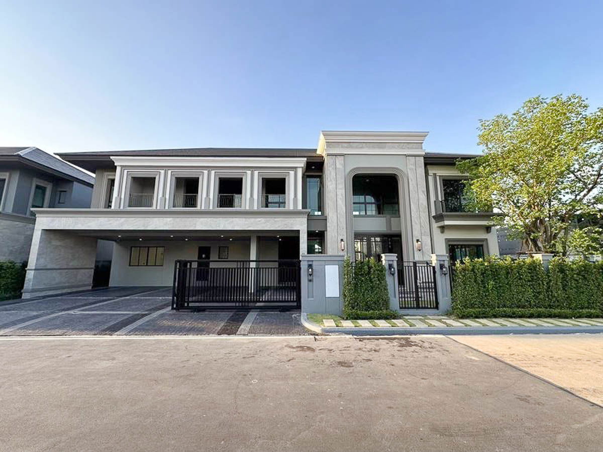 รูป ให้เช่า บ้าน Grand Bangkok Boulevard กรุงเทพกรีฑา บ้านเดี่ยว 5 ห้องนอน 127 ตรว 604 ตรม ตกแต่งสวยงาม เฟอร์นิเจอร์ และเครื่องใช้ไฟฟ้าครบ : MF25R-005 - รูปที่ 12/14