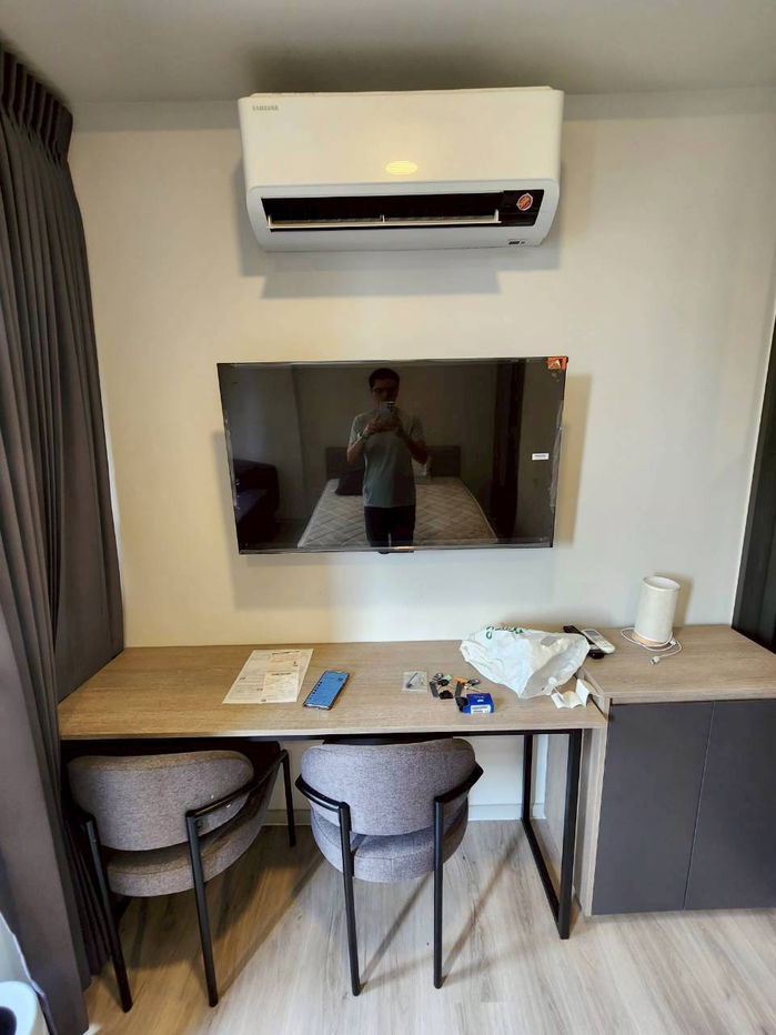 รูป T117 ให้เช่าคอนโด Quintara Mhy'Gen Ratchada-Huaykwang (ควินทารา มาย เจน รัชดา-ห้วยขวาง) Low Rise ห้องสวย เฟอร์ครบ ราคาพิเศษสุด - รูปที่ 2/12