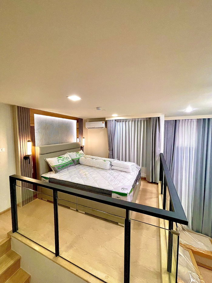 รูป 🟠ให้เช่าคอนโด - ลอฟท์ 2 ห้องนอน 48 ตร.ม. ที่ THE BASE Urban Rama 9 - รูปที่ 3/9