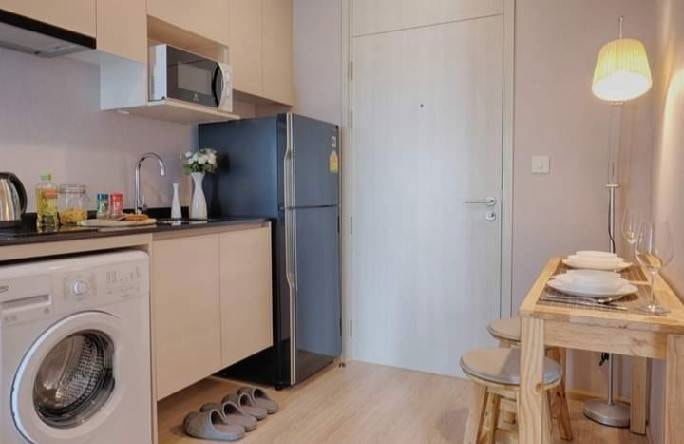 รูป 🥳[RAR2512-2353] โนเบิล รีวอลฟ์  รัชดา. ชั้น 12*มีเครื่องซักผ้า *ใกล้ MRT ศูนย์วัฒนธรรม💚Line id: @thefirstagent** - รูปที่ 8/9