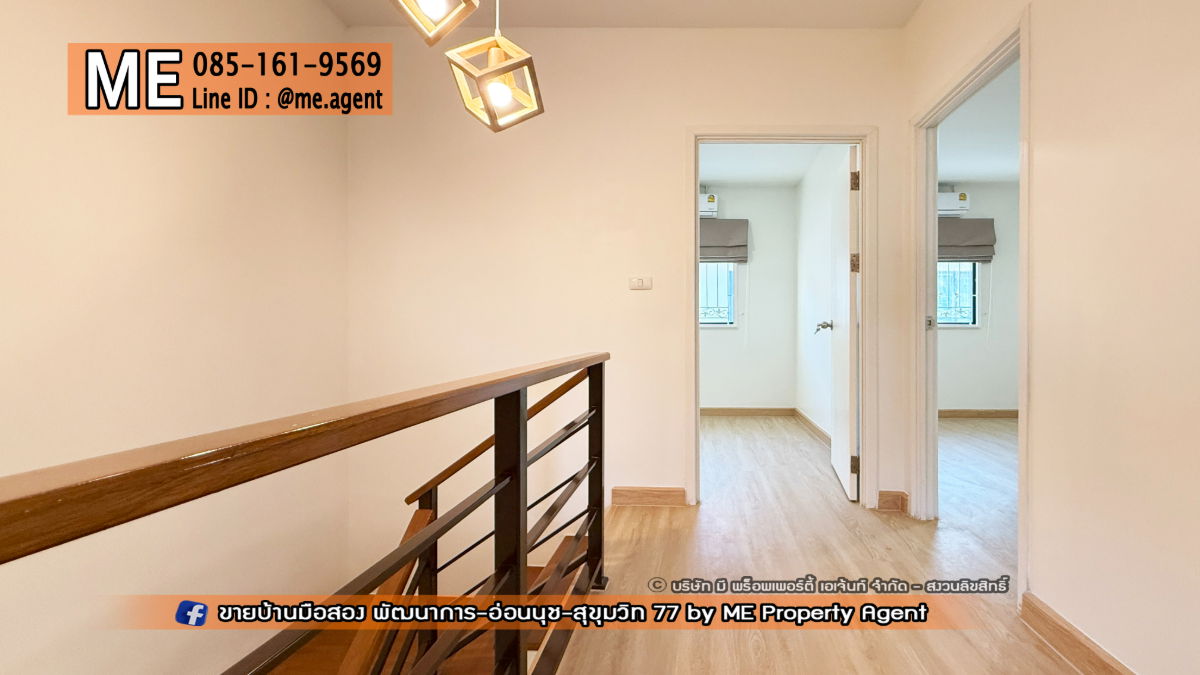 รูป ขาย ทาวน์เฮ้าส์ ทำเลสุดฮอต  รีโนเวทใหม่ทั้งหลัง พฤกษาวิลล์ 57 พัฒนาการ 32 ใกล้เอกมัย ทองหล่อ สุขุมวิท โทร 064-954-9619 (TB62-22) - รูปที่ 12/20