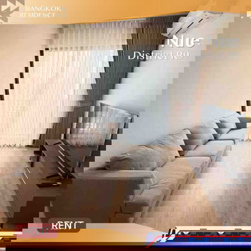 Nue District R9 🌟 ยูนิตสวย เฟอร์ครบ 🛌🏻 ใกล้ MRT พระราม 9