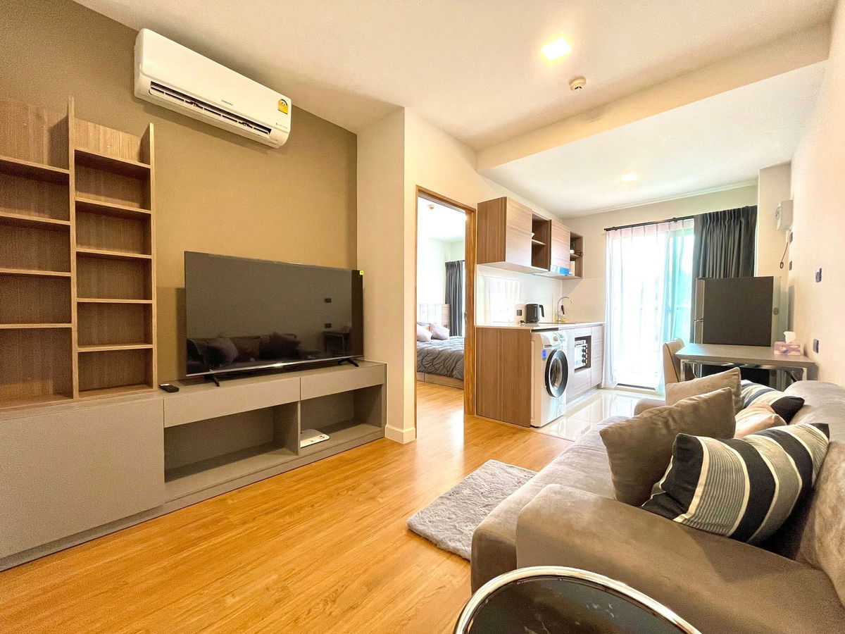 รูป อะไร์ช คอนโด  เส้นมหิดล ใกล้สนามบิน , โรงเรียนวารี  15,000 บาท เฟอร์ครบ พร้อมเข้าอยู่  - รูปที่ 2/8