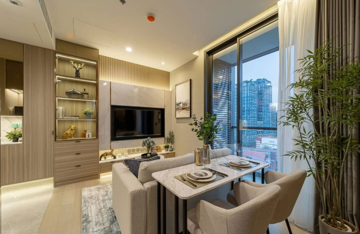 รูป ✨ ให้เช่าคอนโด THE EXTRO พญาไท–รางน้ำ ทำเลทอง ใกล้ BTS Victory Monument เพียง 400 ม. ✨ - รูปที่ 2/8