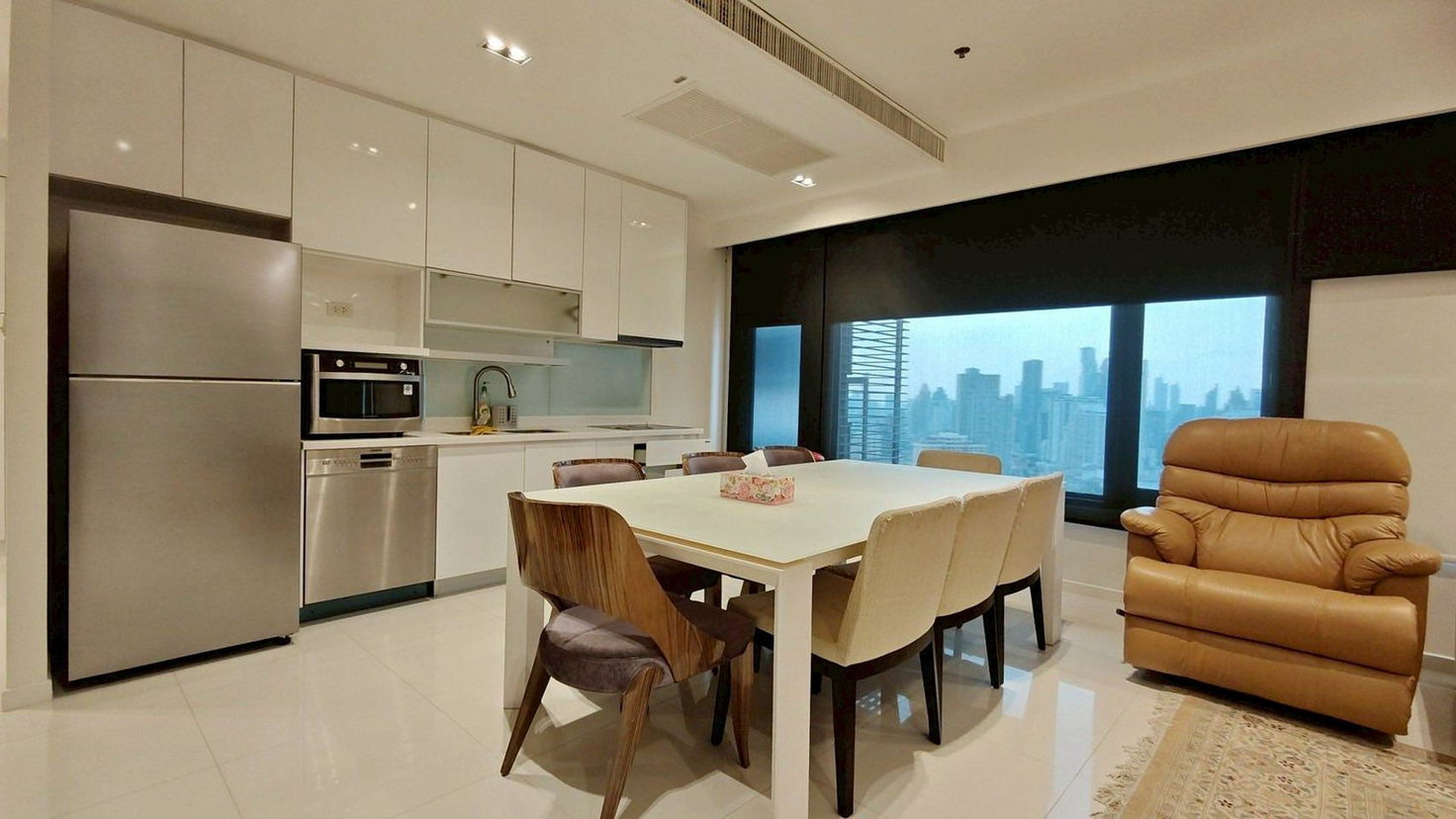 รูป LTH13999 – Condo for Rent | Amanta Lumpini | 138.52 sqm | 2 Beds 2 Baths | Near MRT Khlong Toei | 85K/Month | คอนโดให้เช่า อมันตา ลุมพินี - รูปที่ 7/8