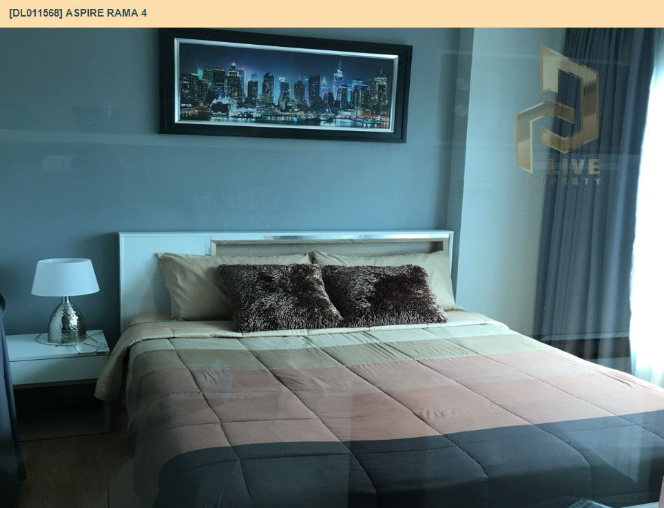 รูป DL011568 ให้เช่าคอนโด แอสปาย พระราม 4 (Aspire Rama 4) ใกล้ BTS เอกมัย พร้อมเข้าอยู่ โทรด่วน 0800343450 LineID @655ebbvc - รูปที่ 2/7