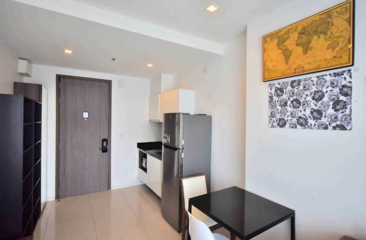 รูป Y154 ให้เช่าคอนโด Quinn Ratchada 17 (ควินน์ รัชดา 17) กรุงเทพวิวสวย เดินทางสะดวก ใกล้ MRT สุธิสาร เฟอร์ครบ พร้อมอยู่ - รูปที่ 3/9