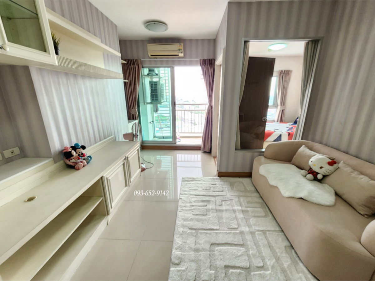 รูป 🌷🌷🌷 ให้เช่าคอนโด IVY ราษฏร์บูรณะ (( 37 ตรม / 8500 ต่อเดือน / ติดวอลเปเปอร์ ห้องสวยมาก / วิวแม่น้ำ / ถูกสุดในโครงการ )) - รูปที่ 5/12