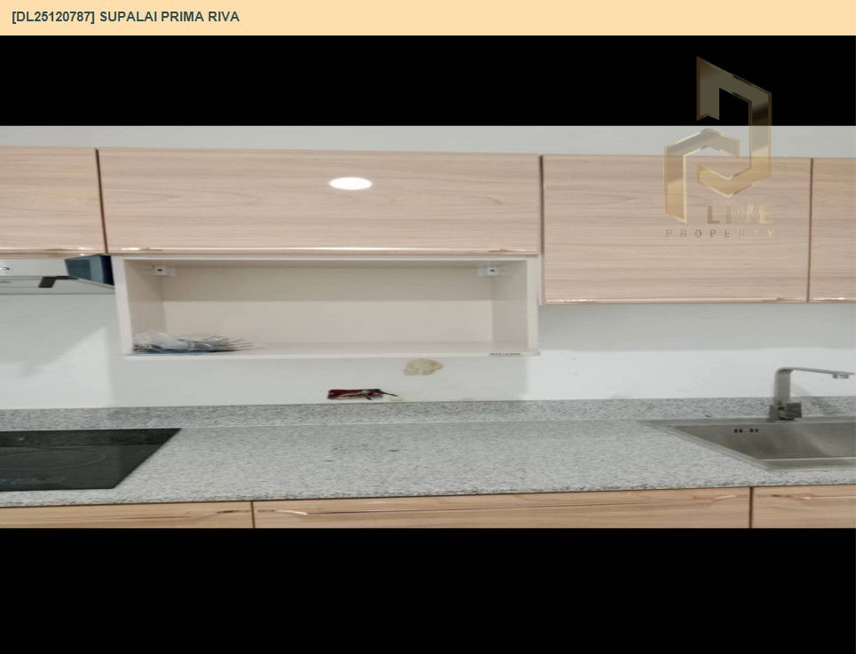 รูป DL25120787 ขายคอนโด ศุภาลัย พรีมา ริวา (Supalai Prima Riva) ใกล้ - พร้อมเข้าอยู่ โทรด่วน 0614453194 LineID @162cjixi - รูปที่ 7/11