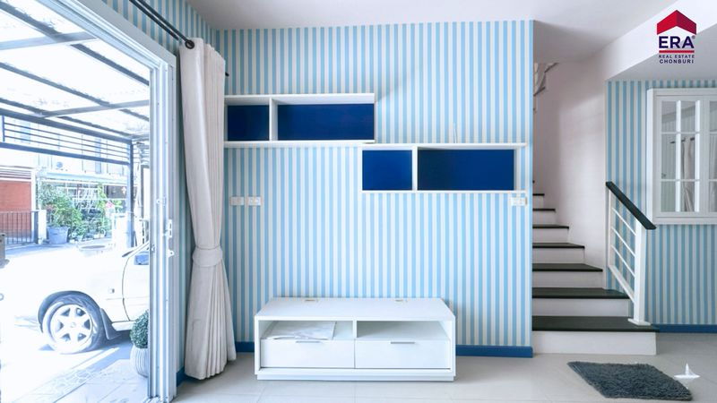 รูป ขายทาวน์เฮ้าส์ 2 ชั้น พฤกษา 89 บ้านสวน ใกล้ รร.เมรี่ ราคาไม่ถึง 2 ล้าน - รูปที่ 1/10