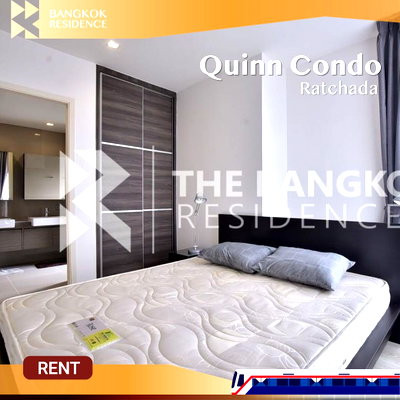 Condos for rent :  Quinn Condo Ratchada ⭐ Stunning unit, don’t miss! ⭐ Near MRT Sutthisan 