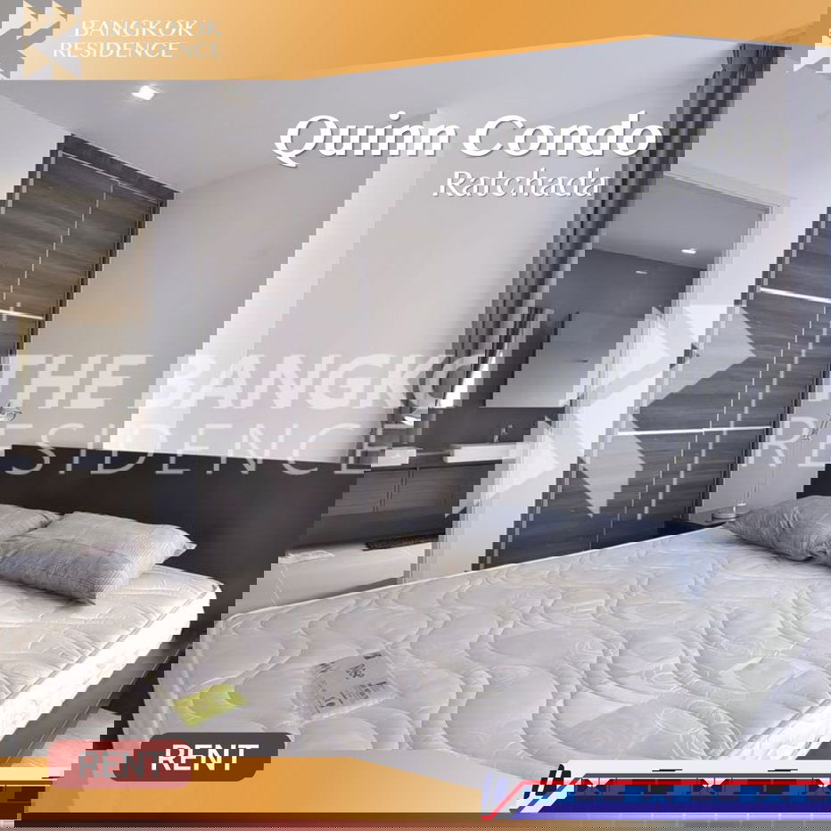 รูป  Quinn Condo Ratchada ⭐ ยูนิตสวย ห้ามพลาด! ⭐ ใกล้ MRT สุทธิสาร  - รูปที่ 1/9