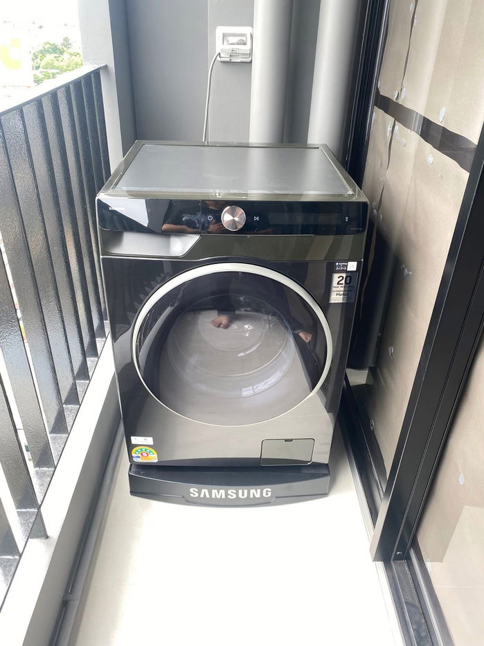 รูป 🎈 ให้เช่าคอนโด Xim Rama 3 - Suksawat 🚗 อยู่ติดรถไฟฟ้าสายสีม่วงใต้ สถานีพระประแดง !! - รูปที่ 7/7