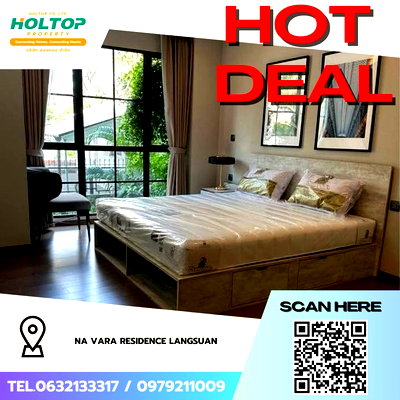 Condos for rent : #Z3835💥 241268 🔥 Condo for Rent: Na Vara Residence Langsuan