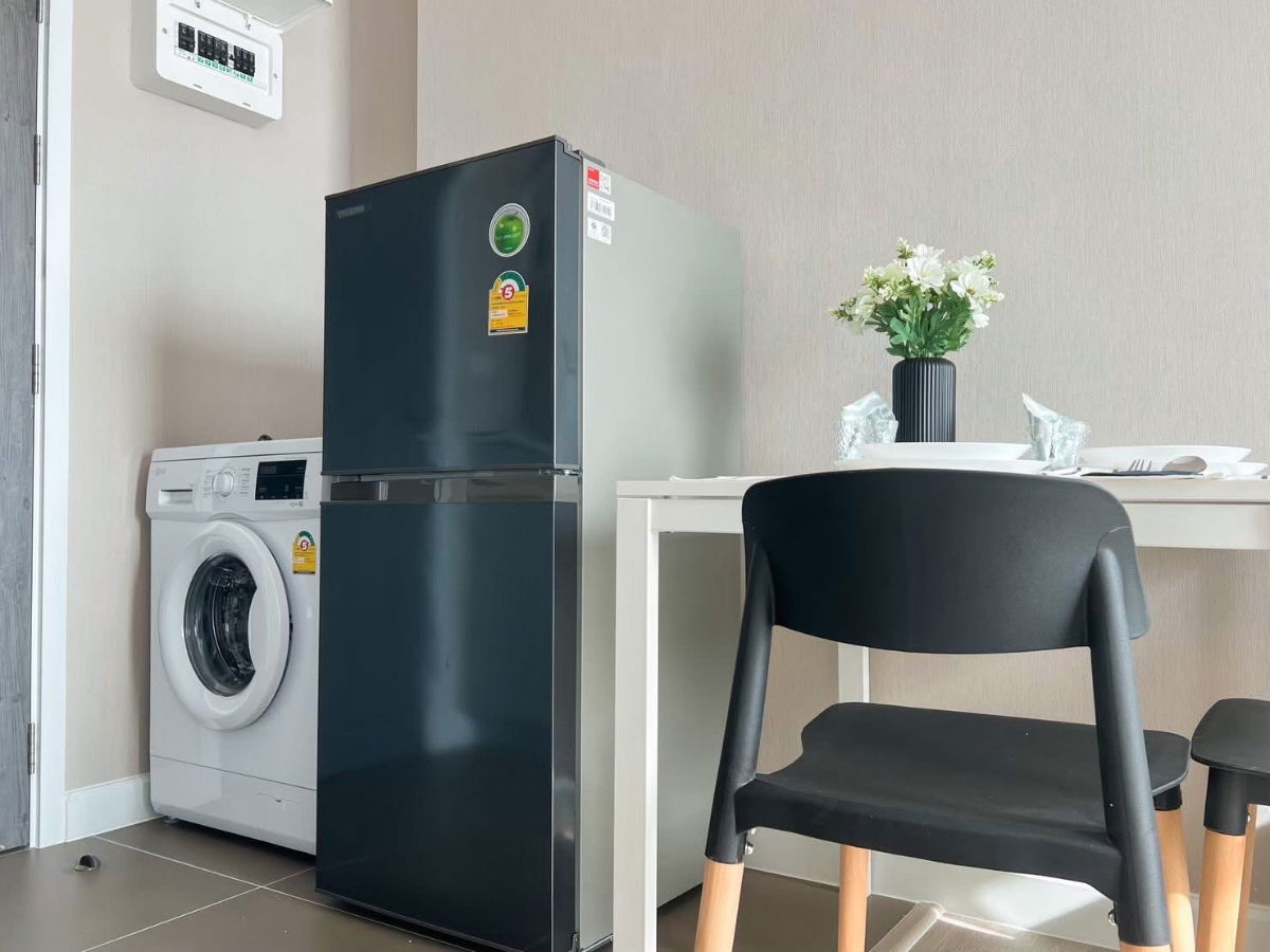 รูป Y157 ให้เช่าคอนโด Metro Luxe Riverfront Rattanathibet (เมโทร ลักซ์ ริเวอร์ฟรอนท์ รัตนาธิเบศร์)เฟอร์นิเจอร์ครบ ฟรีค่าส่วนกลาง ฟรีที่จอดรถ🚗 - รูปที่ 11/16