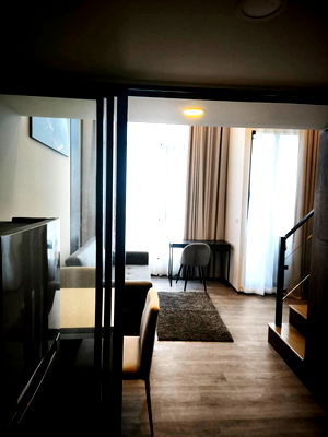 คอนโดให้เช่า : The Origin ลาดพร้าว–บางกะปิ | Duo Space ใกล้ MRT บางกะปิ 100 ม. | 22,000 บาท/เดือน