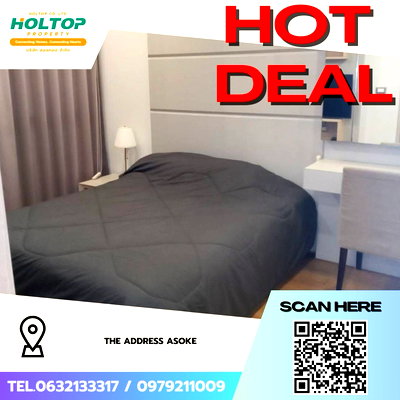 Condos for rent : #Z3832💥 241268 🔥 Condo for Rent: The Address Asoke