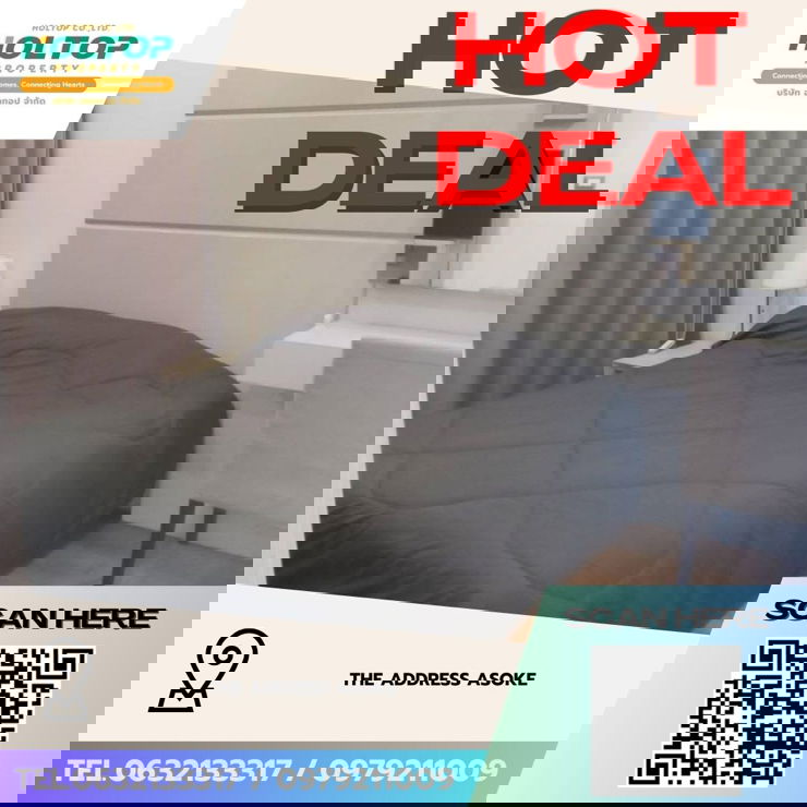 รูป #Z3832💥 241268 🔥ให้เช่าคอนโด The Address Asoke - รูปที่ 1/9